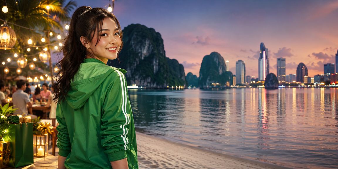Lễ hội cá cược và casino tại Vịnh Hạ Long với không khí sôi động về đêm