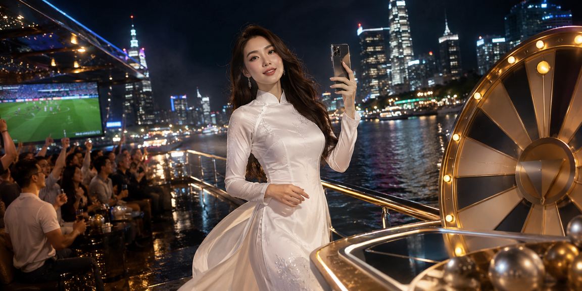 Chương trình rút thăm may mắn với người mặc áo dài tại Hồ Chí Minh